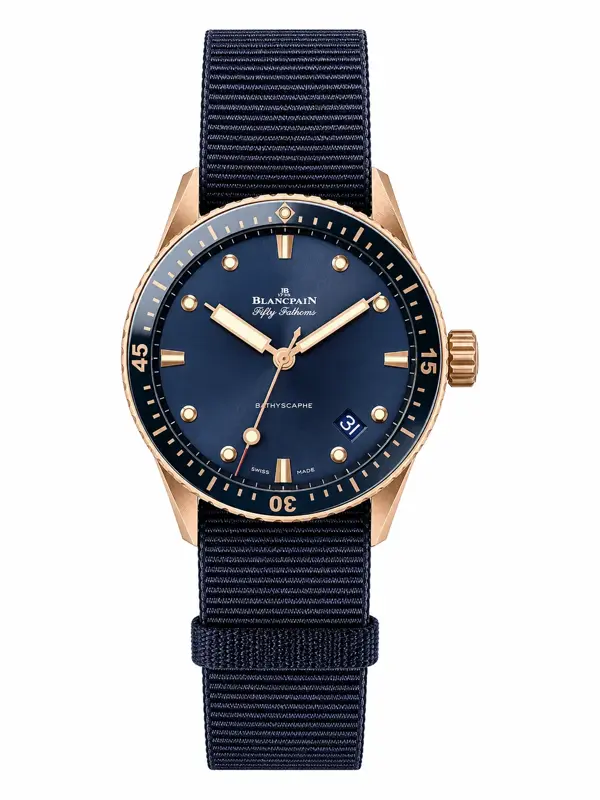 Blancpain Fifty Fathoms Bathyscaphe, reference 5000 36S40 NAOA