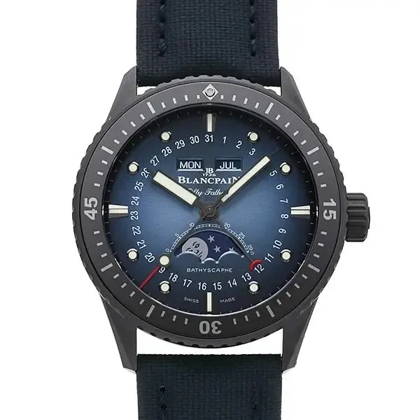 Blancpain Fifty Fathoms Bathyscaphe Quantième Complet Phase de Lune, reference 5054 0140 O52A