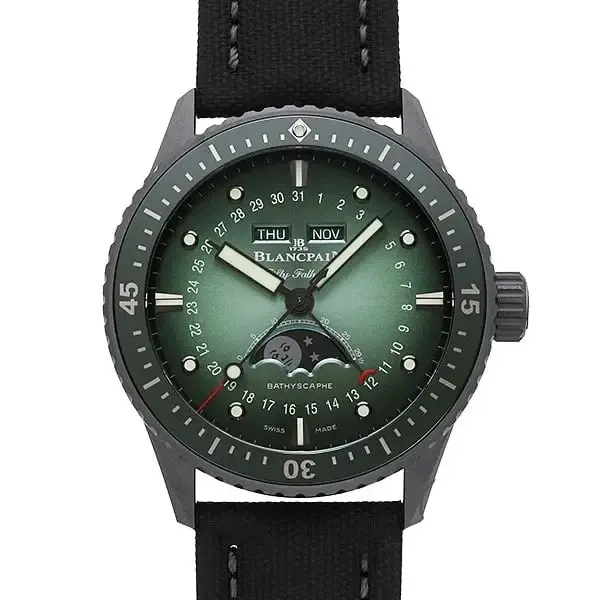 Blancpain Fifty Fathoms Bathyscaphe Quantième Complet Phase de Lune, reference 5054 0153 B52A