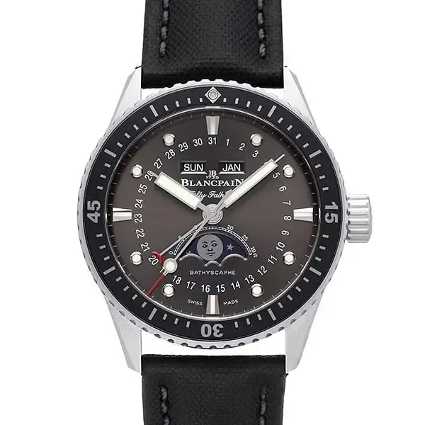 Blancpain Fifty Fathoms Bathyscaphe Quantième Complet Phase de Lune, reference 5054 1110 B52A
