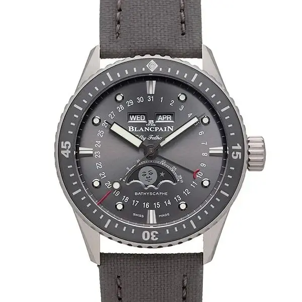 Blancpain Fifty Fathoms Bathyscaphe Quantième Complet Phase de Lune, reference 5054 1210 G52A