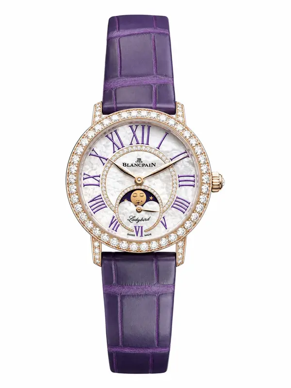 Blancpain Ladybird Colors Phases de Lune, reference 3662E 2954 55B