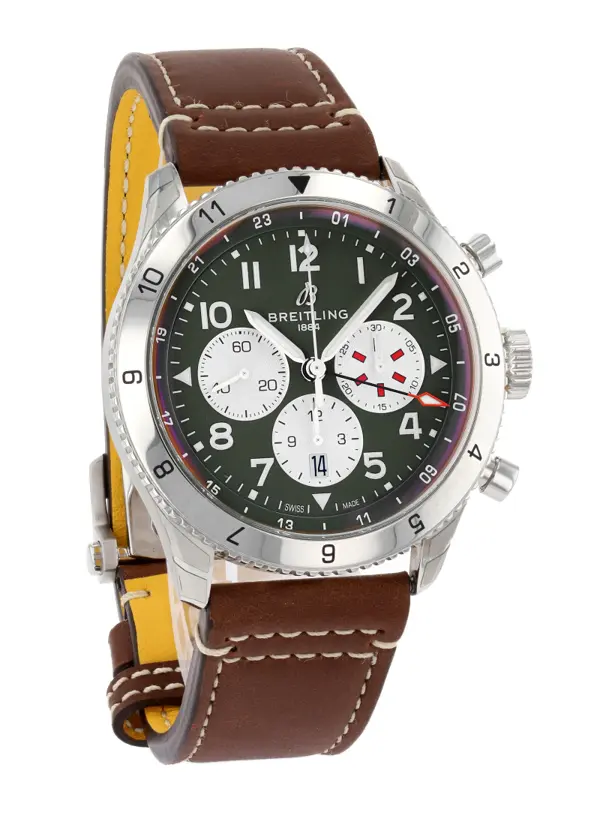 Breitling Super Aviator B04 Chronograph GMT 46 Curtiss Warhawk, reference AB04452A1L1X1