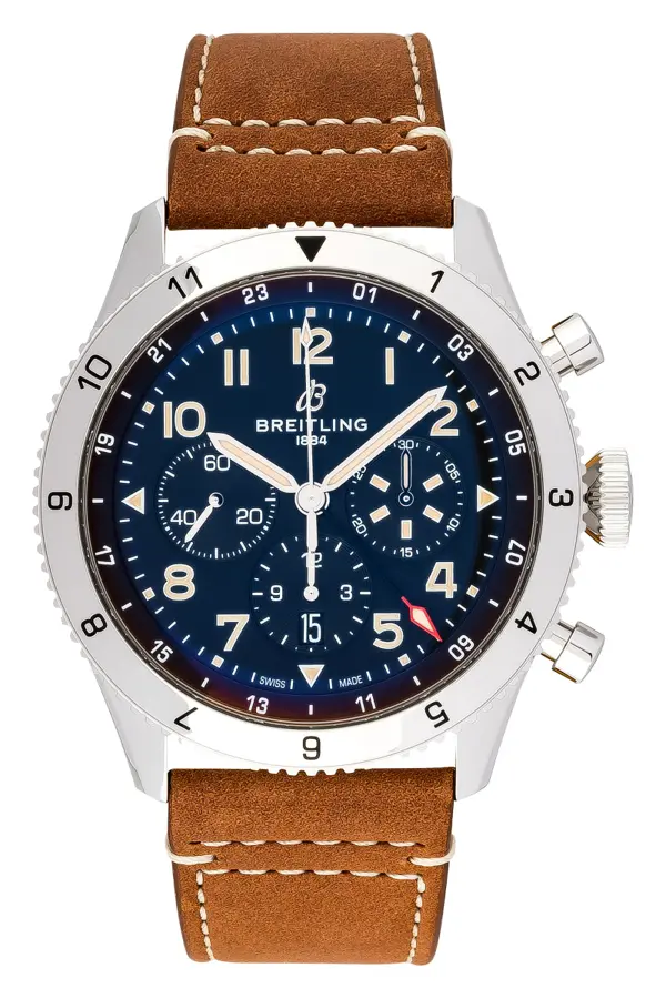 Breitling Super Aviator B04 Chronograph GMT 46 P-51 Mustang, reference AB04453A1B1X1