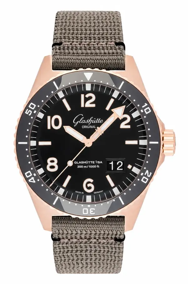 Glashütte Original SeaQ Panorama Date, reference 1-36-13-03-90-34