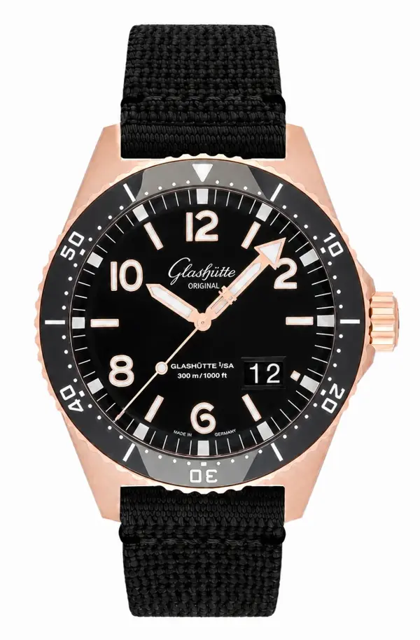 Glashütte Original SeaQ Panorama Date, reference 1-36-13-03-90-35