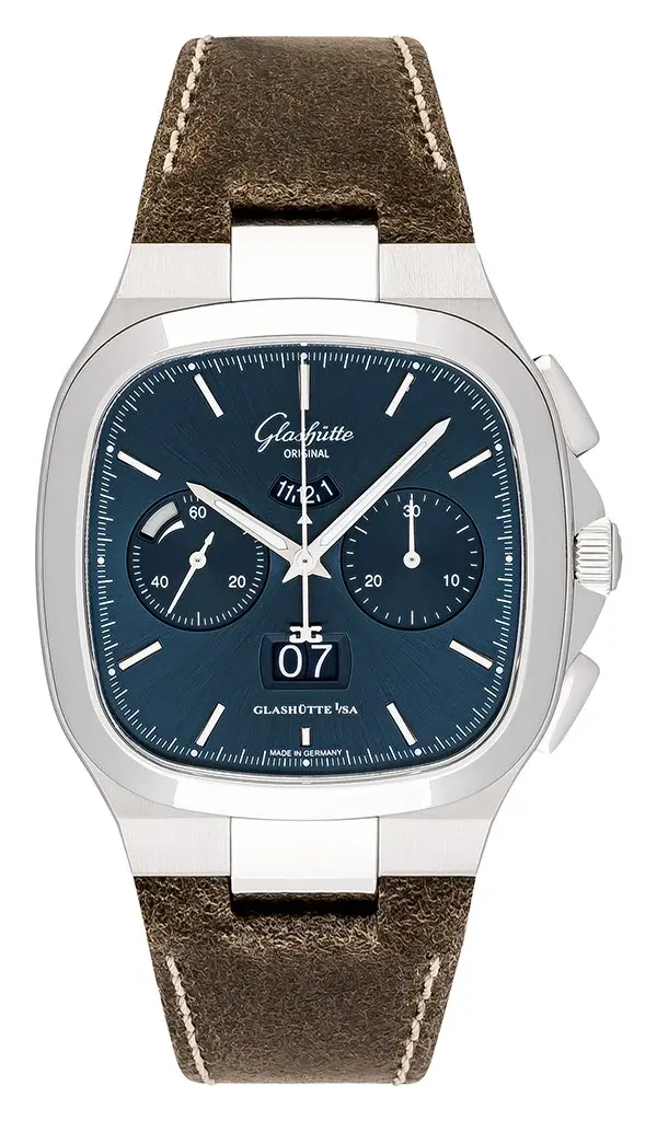 Glashütte Original Seventies Chronograph Panorama Date, reference 1-37-02-08-02-62