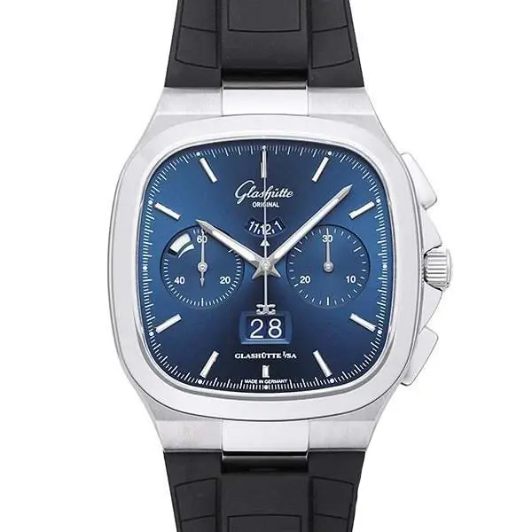 Glashütte Original Seventies Chronograph Panorama Date, reference 1-37-02-08-02-63