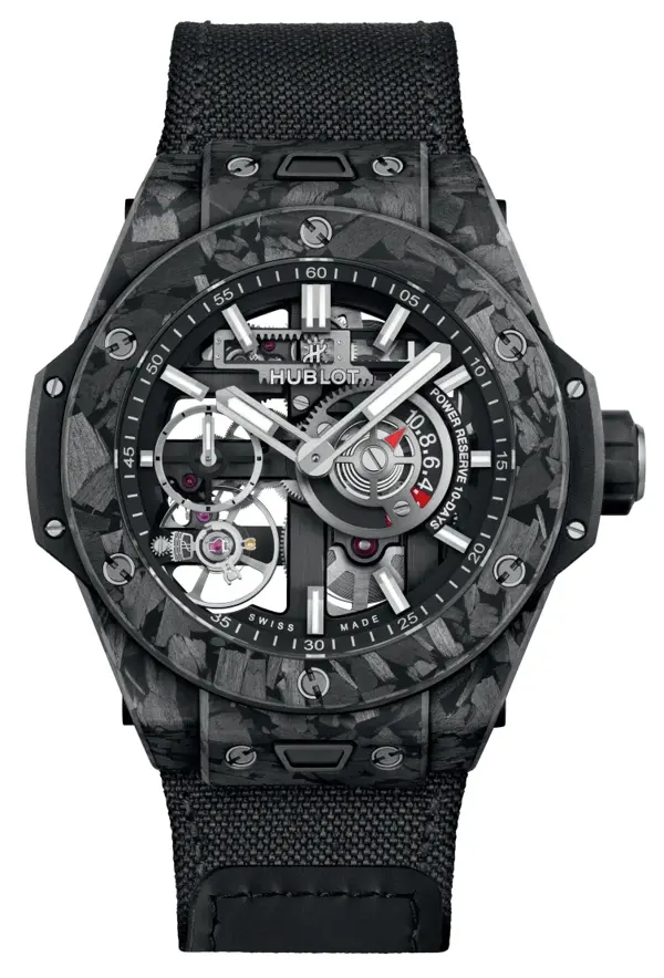 Hublot Big Bang Meca-10 Frosted Carbon 42mm, reference 444.QN.1170.NR