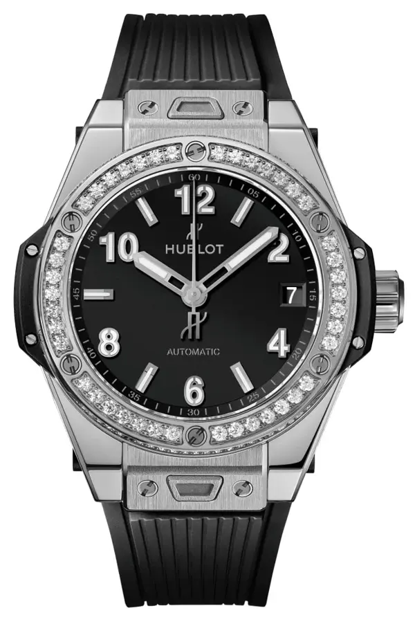 Hublot Big Bang One Click 39mm Steel Diamonds, reference 465.SX.1170.RX.1204