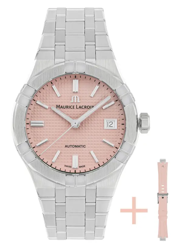 Maurice Lacroix Aikon Automatic Limited Summer Edition 39 mm, reference AI6007-SS00F-530-E
