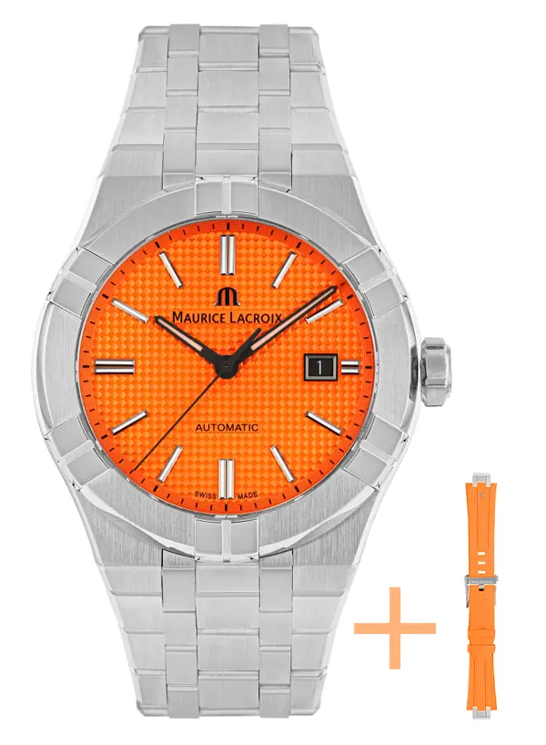 Maurice Lacroix Aikon Automatic Limited Summer Edition 42mm, reference AI6008-SS00F-530-E