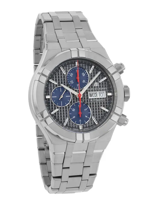 Maurice Lacroix Aikon Automatic Titanium Chronograph 44mm, reference AI6038-TT03F-331-A