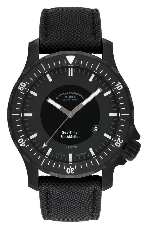 Mühle Glashütte Sea-Timer BlackMotion, reference M1-41-83-CB