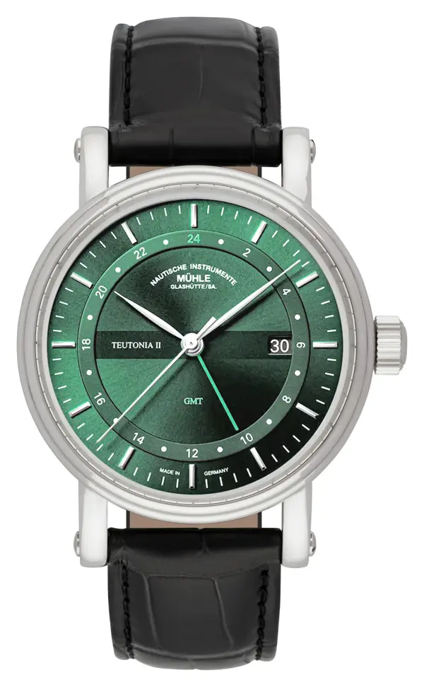 Mühle Glashütte Teutonia II GMT, reference M1-33-96-LB-I