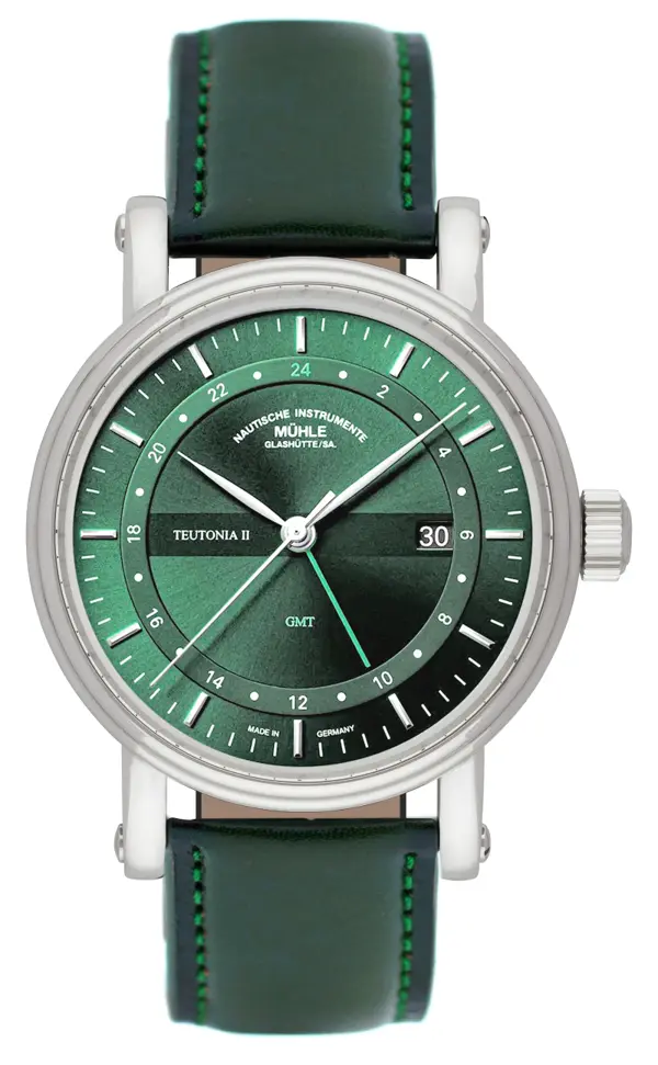 Mühle Glashütte Teutonia II GMT, reference M1-33-96-LB-II