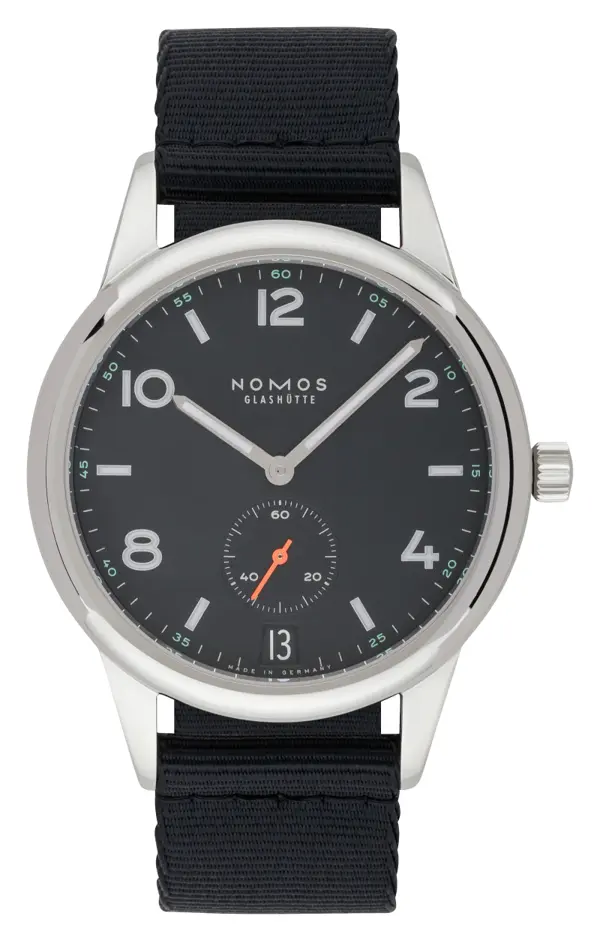 Nomos Glashütte Club automatic date Atlantic, reference 776