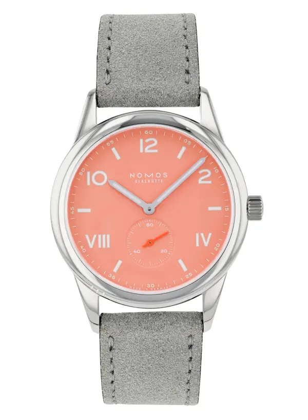 Nomos Glashütte Club Campus 38 Cream Coral, reference 725