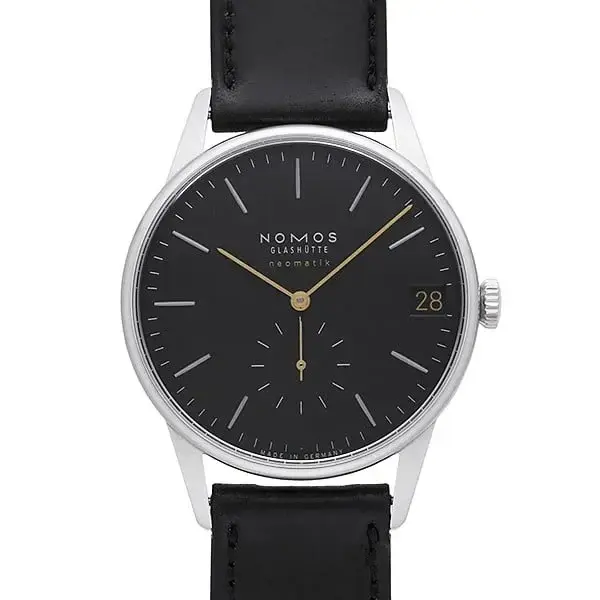 Nomos Glashütte Orion neomatik 41 Datum New Black, reference 366