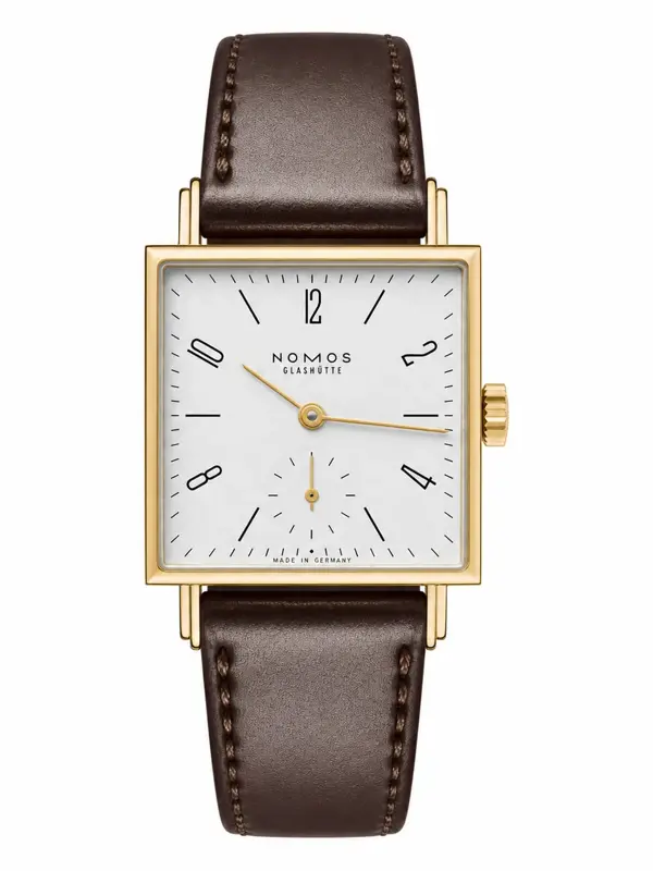 Nomos Glashütte Tetra Gold 27 Doré, reference 419