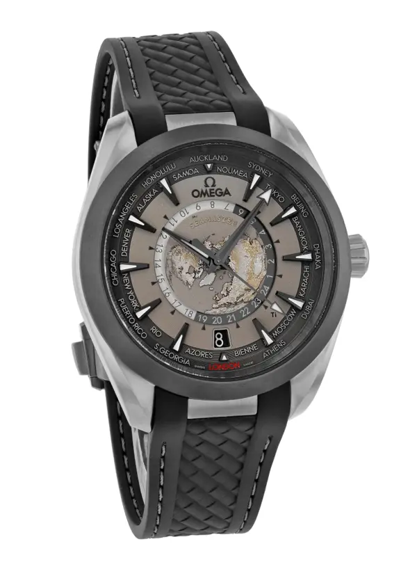 Omega Seamaster Aqua Terra 150M Co-Axial Master Chronometer GMT Worldtimer 43 mm, reference 220.92.43.22.99.001