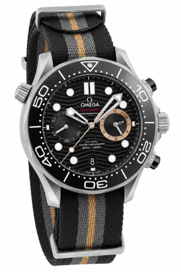 Omega Seamaster Diver 300M Co-Axial Master Chronometer 44 mm 007 First Light, reference 210.32.44.51.01.002