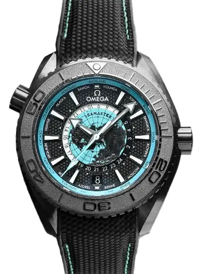 Omega Seamaster Planet Ocean 600 M Co-Axial Master Chronometer GMT Worldtimer 45,5mm, reference 215.92.46.22.01.006