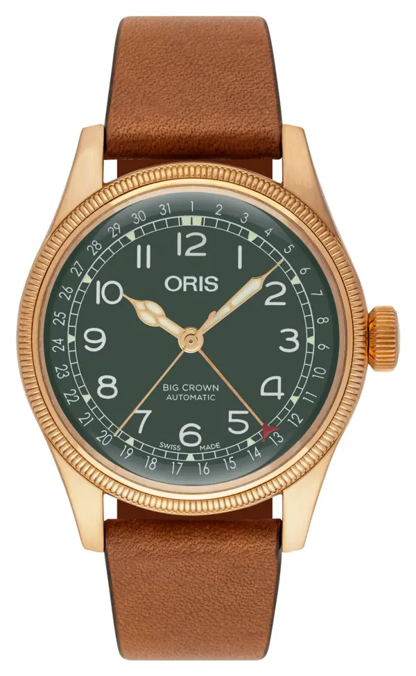 Oris Big Crown Pointer Date 80th Anniversary Edition, reference 01 754 7741 3167-07 5 20 58BR
