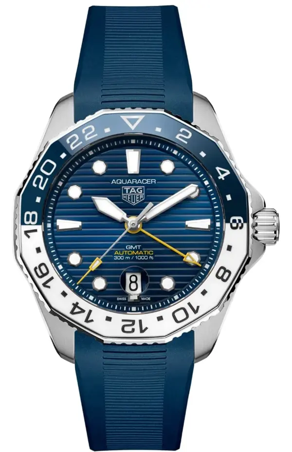 TAG Heuer Aquaracer Calibre 7 GMT Automatic 43mm, reference WBP2010.FT6198