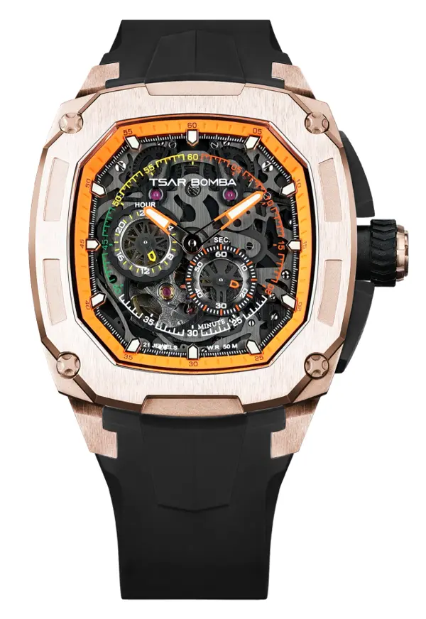 Tsar Bomba Dark Matter Interchangeable Automatic Watch, reference TB8601-03