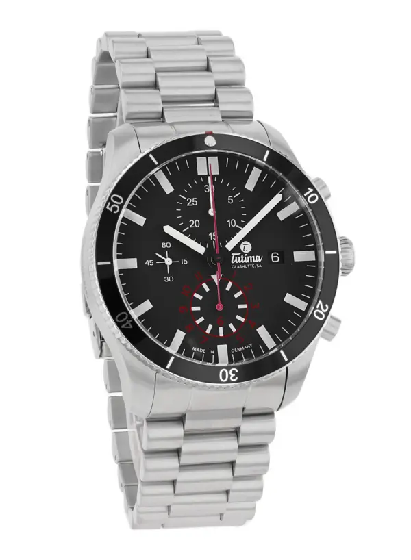 Tutima Glashütte Grand Flieger Airport Chronograph, reference 6401-02