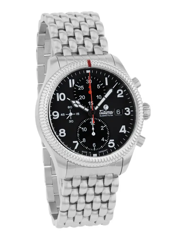 Tutima Glashütte Grand Flieger Classic Chronograph, reference 6408-02