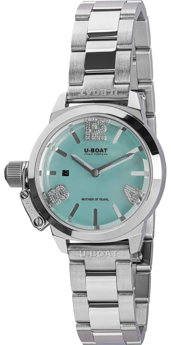 U-Boat Classico 30 Lady Aquamarine, reference 8900