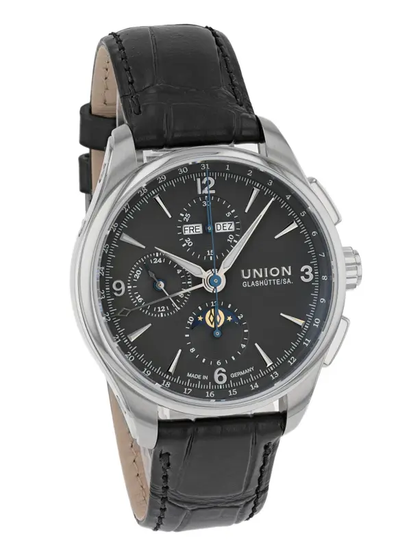 Union Glashütte Belisar Chronograph Moonphase, reference D014.425.16.087.00